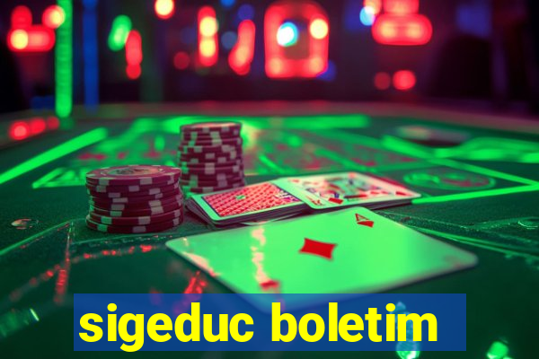 sigeduc boletim